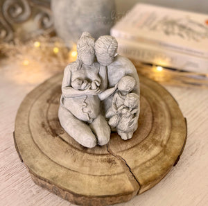 Family Birth Sculpture CUSTOMISABLE