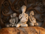 Midwife Weighing Sculpture